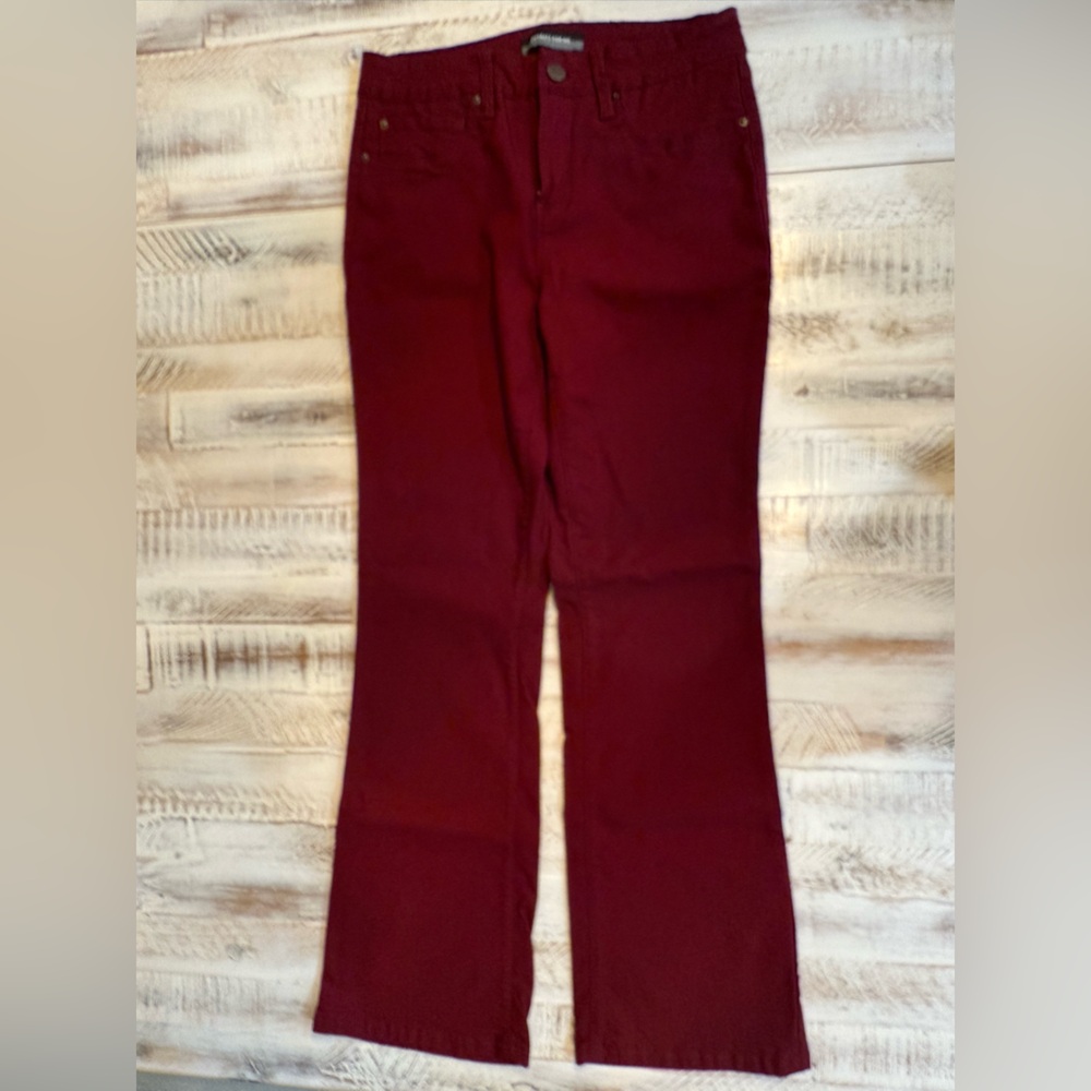 Royalty For Me Deep Red Trousers